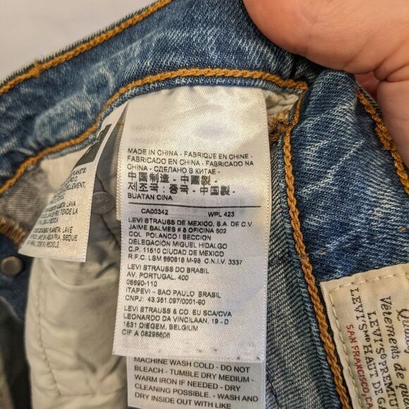 LEVI'S 501 jeans size 27 in EUC - Picture 9 of 11